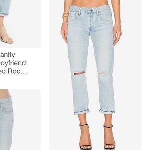 Citizens of Humanity worn once rock on destroy 24